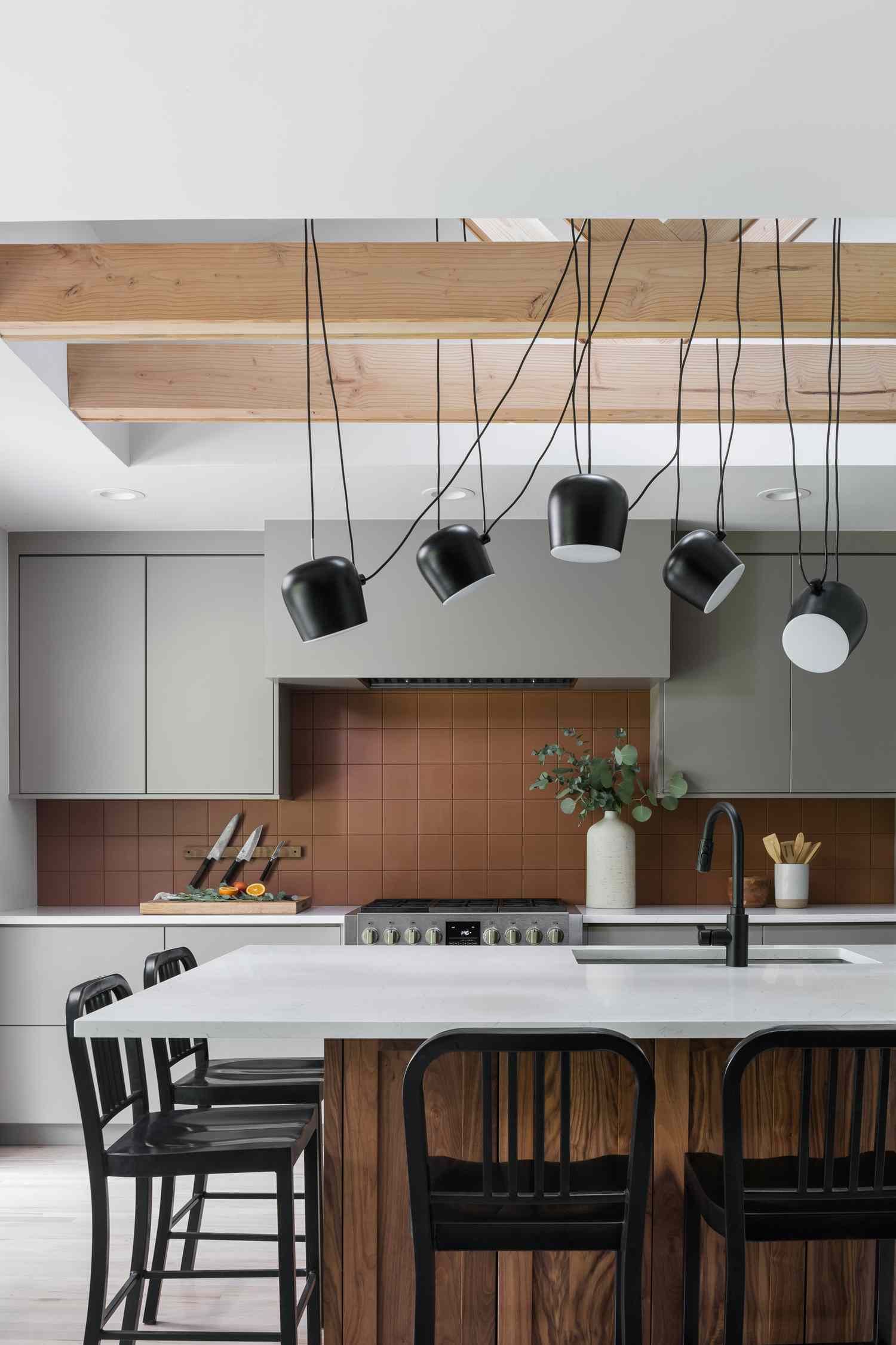 éclairage de cuisine moderne