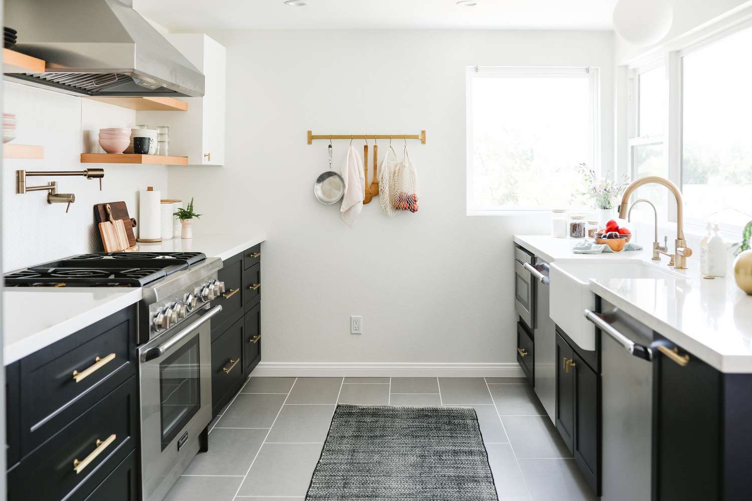 éclairage de cuisine minimaliste