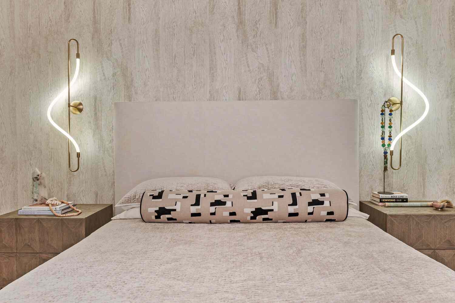 idées d'éclairage moderne pour la chambre à coucher