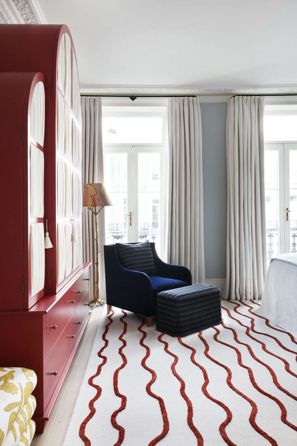 tapis de chambre moderne