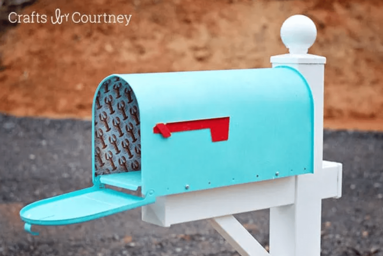 boîte aux lettres mod podge