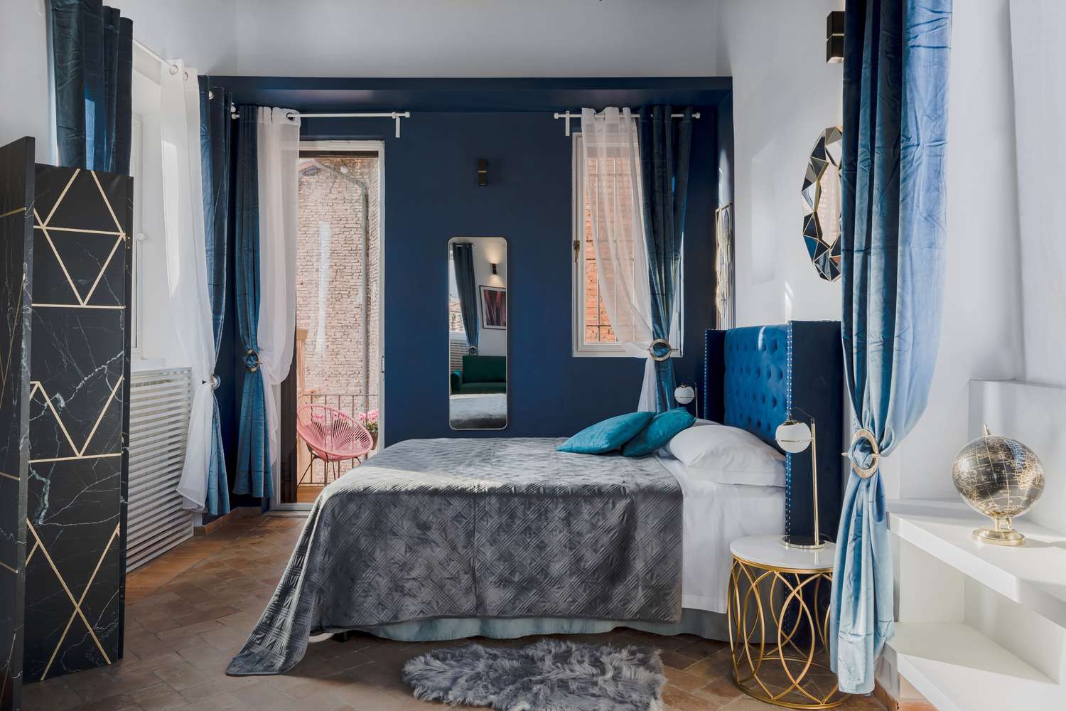 chambre à coucher de style art déco
