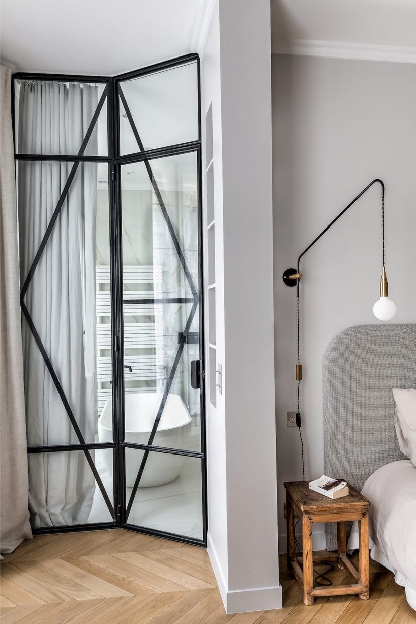 Chambre à coucher d'inspiration Art déco
