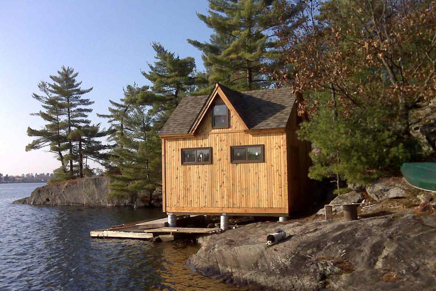 petite cabane d'invité préfabriquée