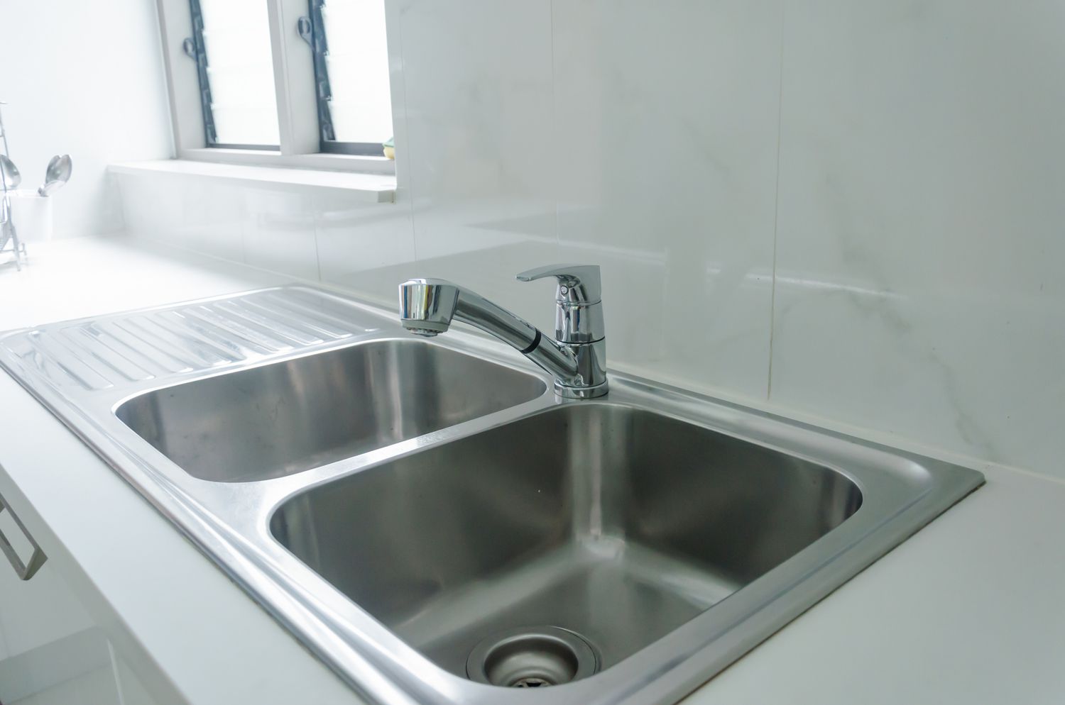 Robinet de cuisine à bec extractible
