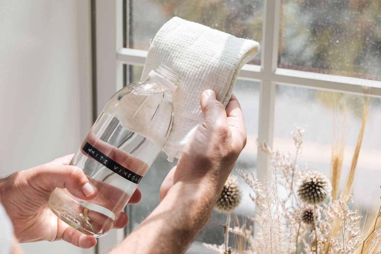 nettoyer une fenêtre pour un bon feng shui