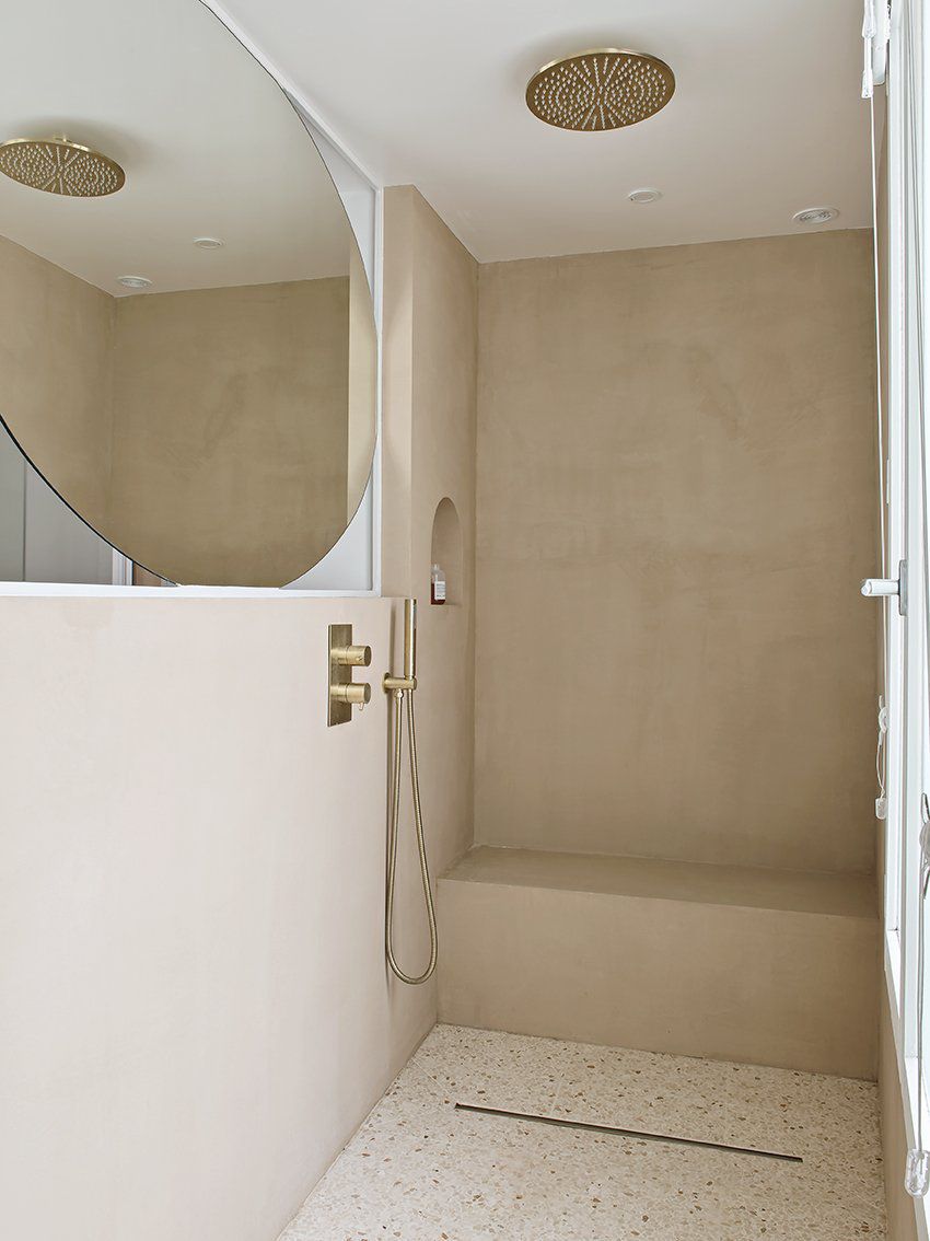 petites idées de bancs de douche