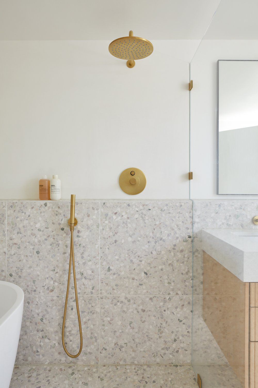petites idées de douche minimaliste