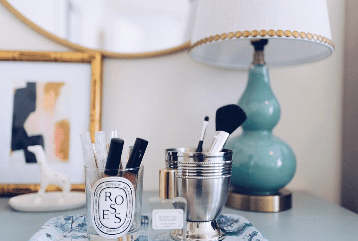 rangement pour vanité