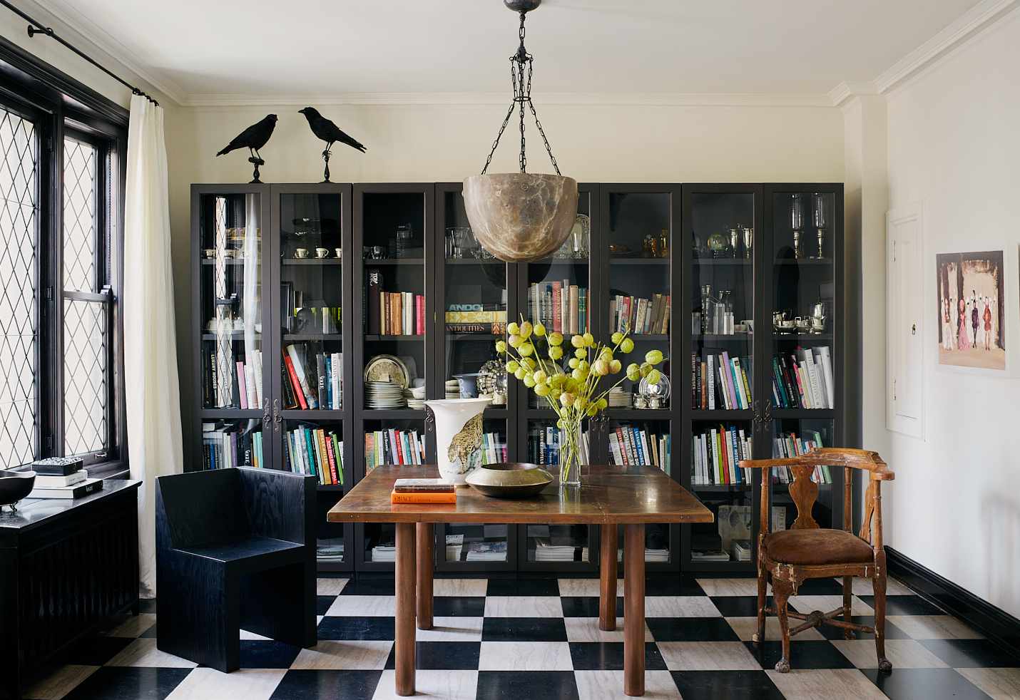 bibliothèque d'intérieur