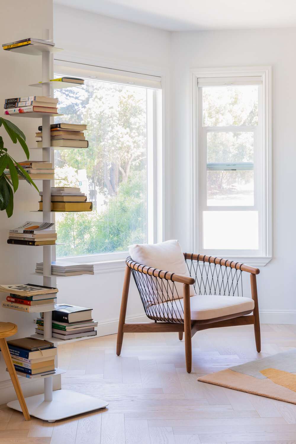 bibliothèque d'intérieur pour petits espaces 
