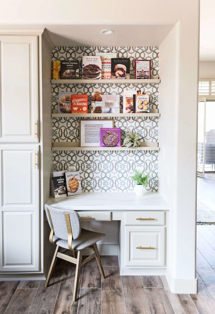 idées de bibliothèque de livres de cuisine pour la maison