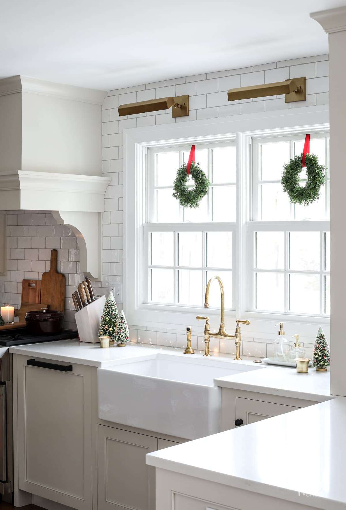 Décoration de cuisine pour Noël