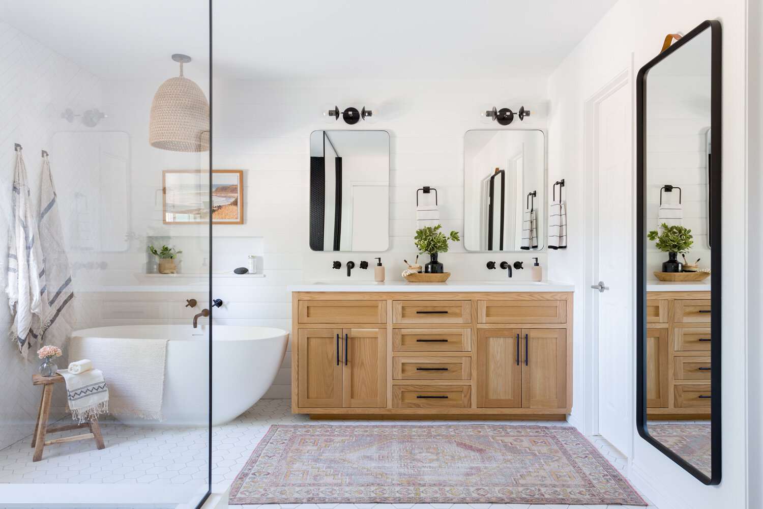 Miroirs verticaux multiples