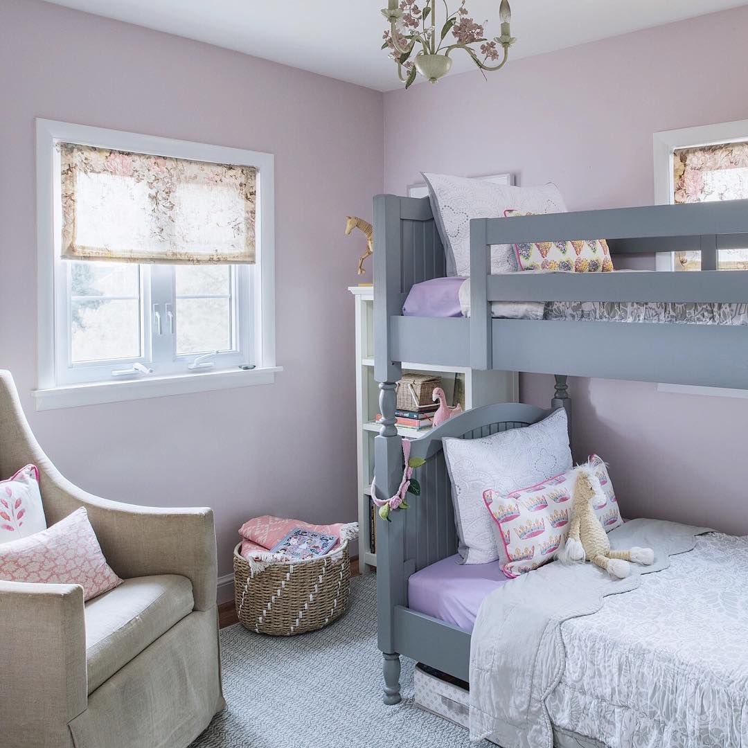 chambre en violet sourd