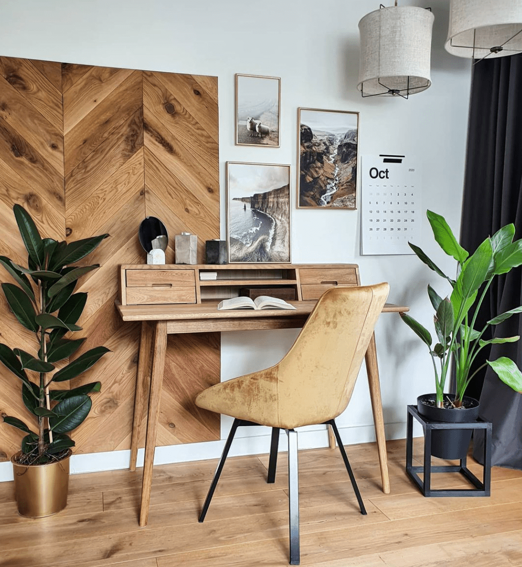 idées de décoration de bureau inspirées de la nature