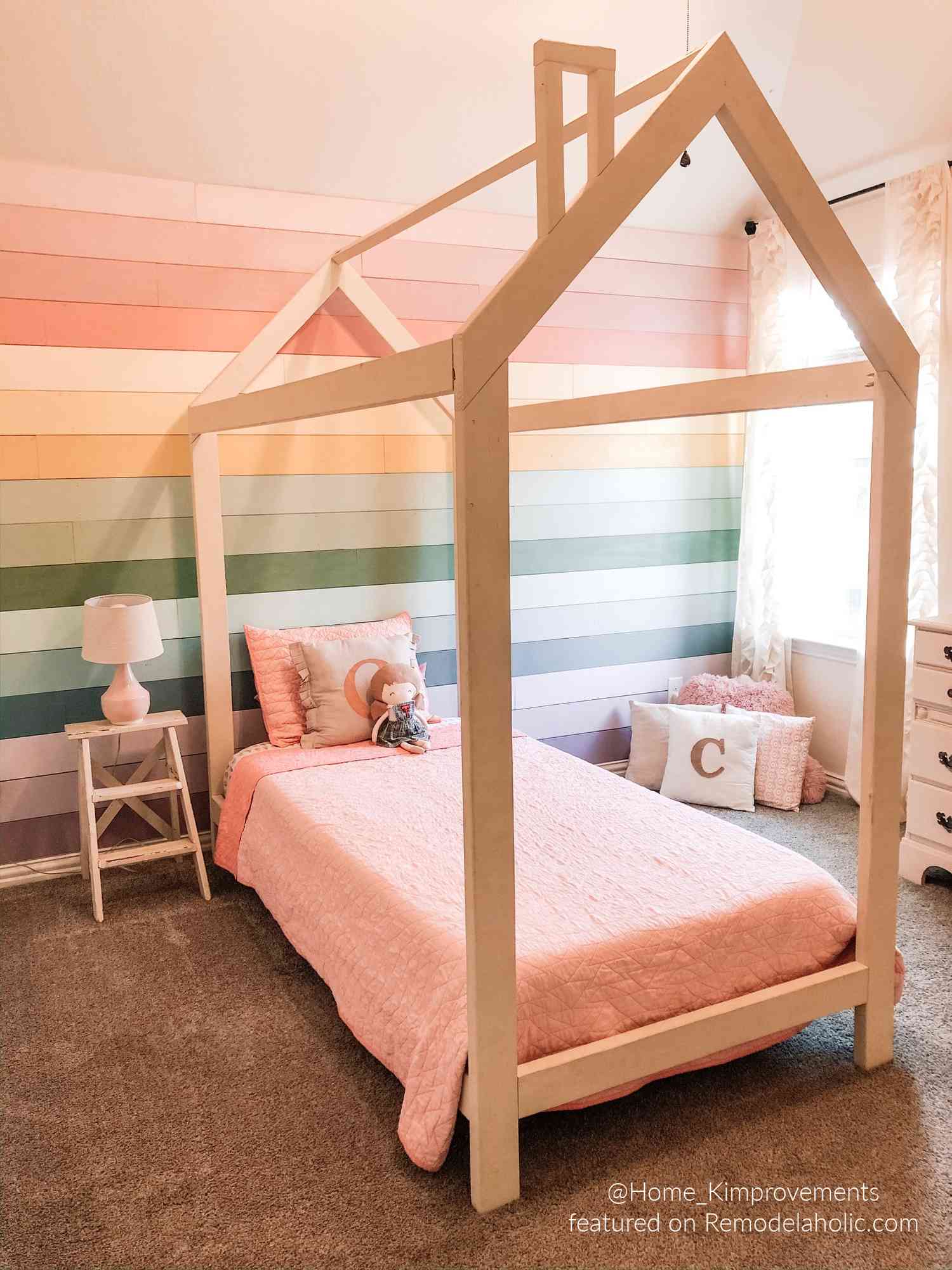 @Home_Kimprovements pour Remodelaholic mur en shiplap