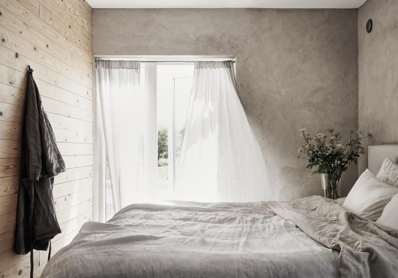 Idées de murs d'accent en shiplap pour la chambre à coucher