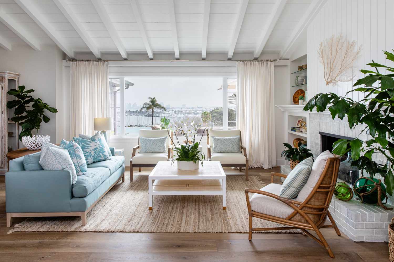 salon maison de plage