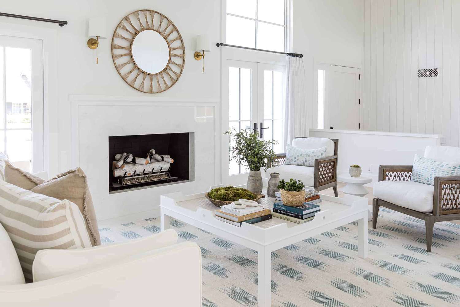 salon de maison de plage