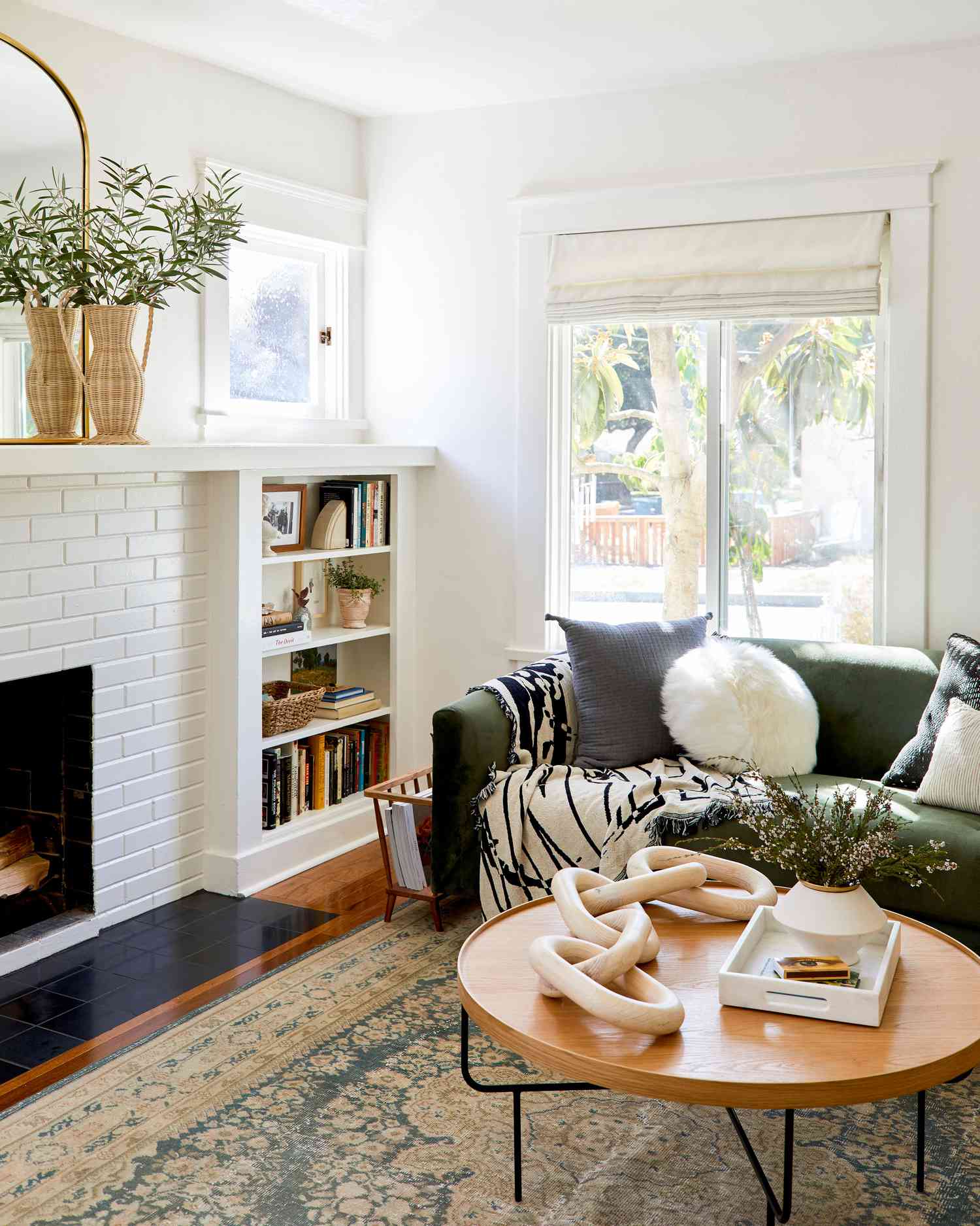 bibliothèque de style artisanal