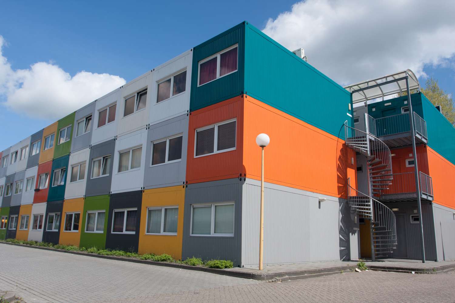 Logement en conteneurs d'expédition
