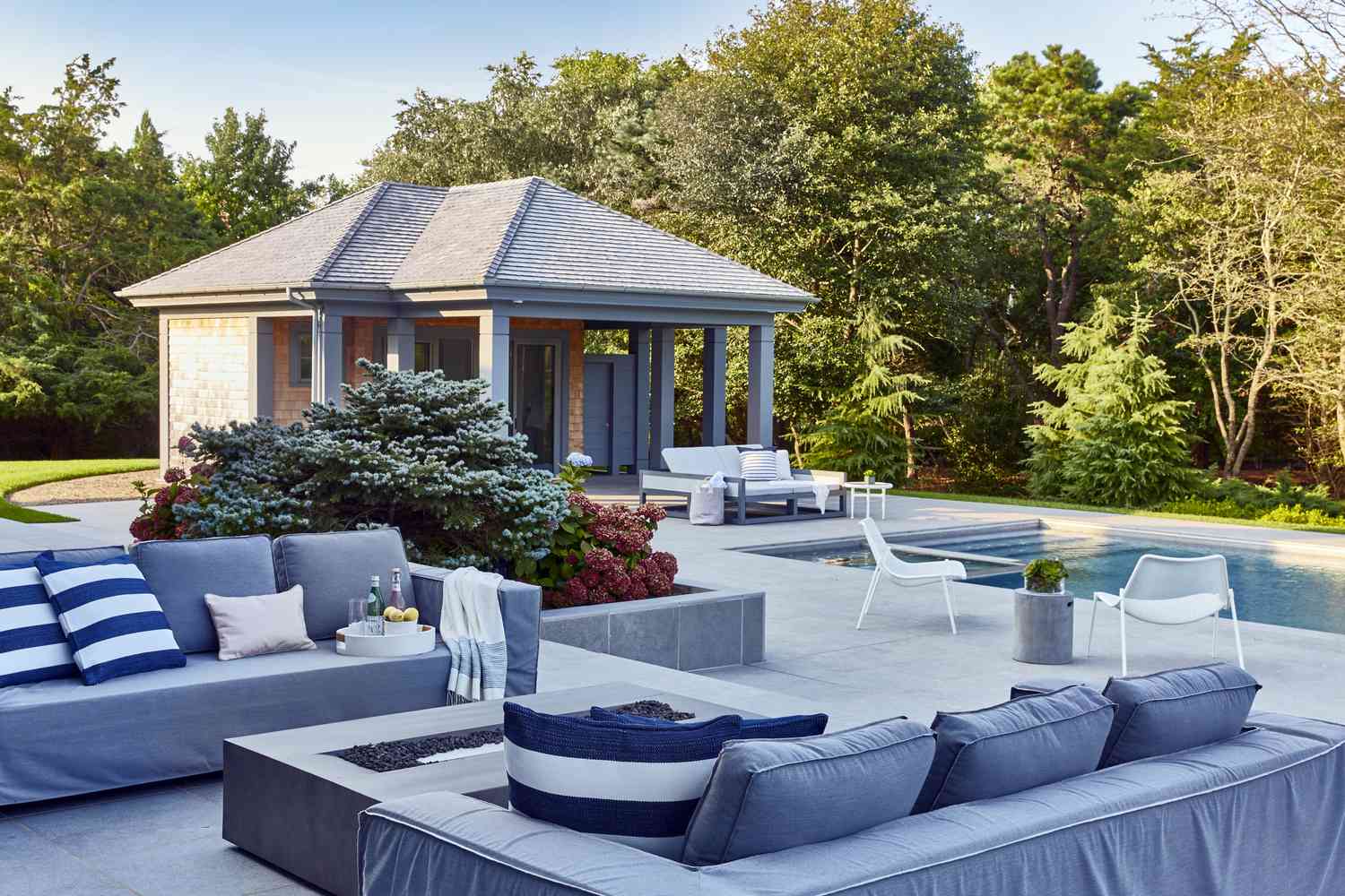 grand jardin moderne