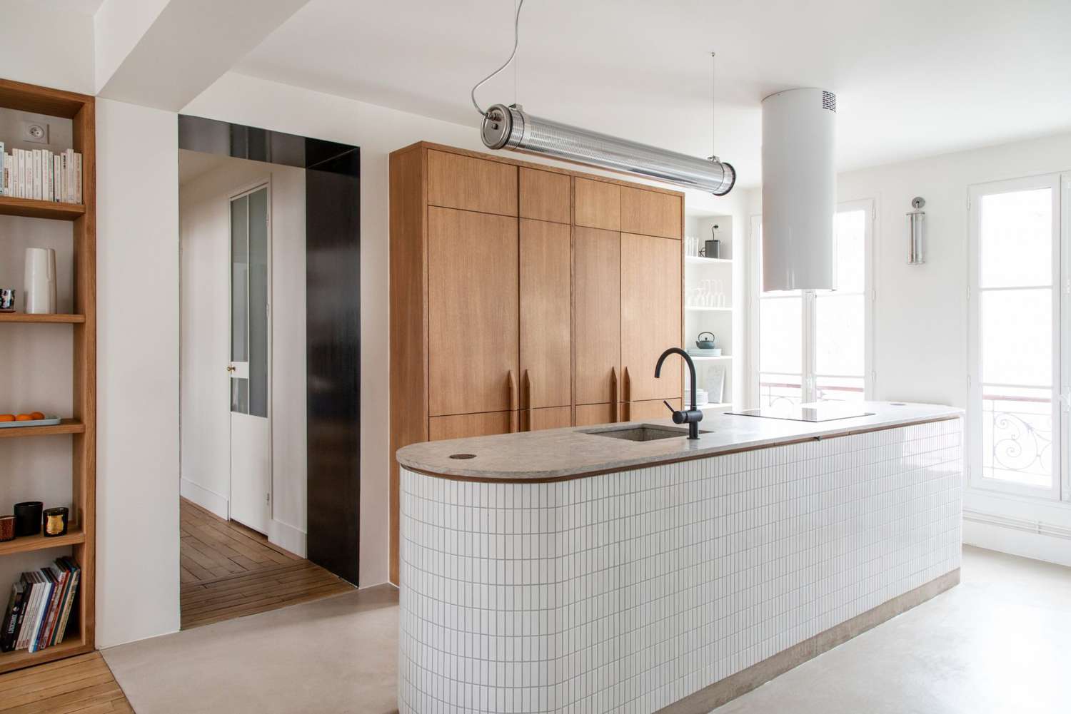 cuisine minimaliste avec style industriel