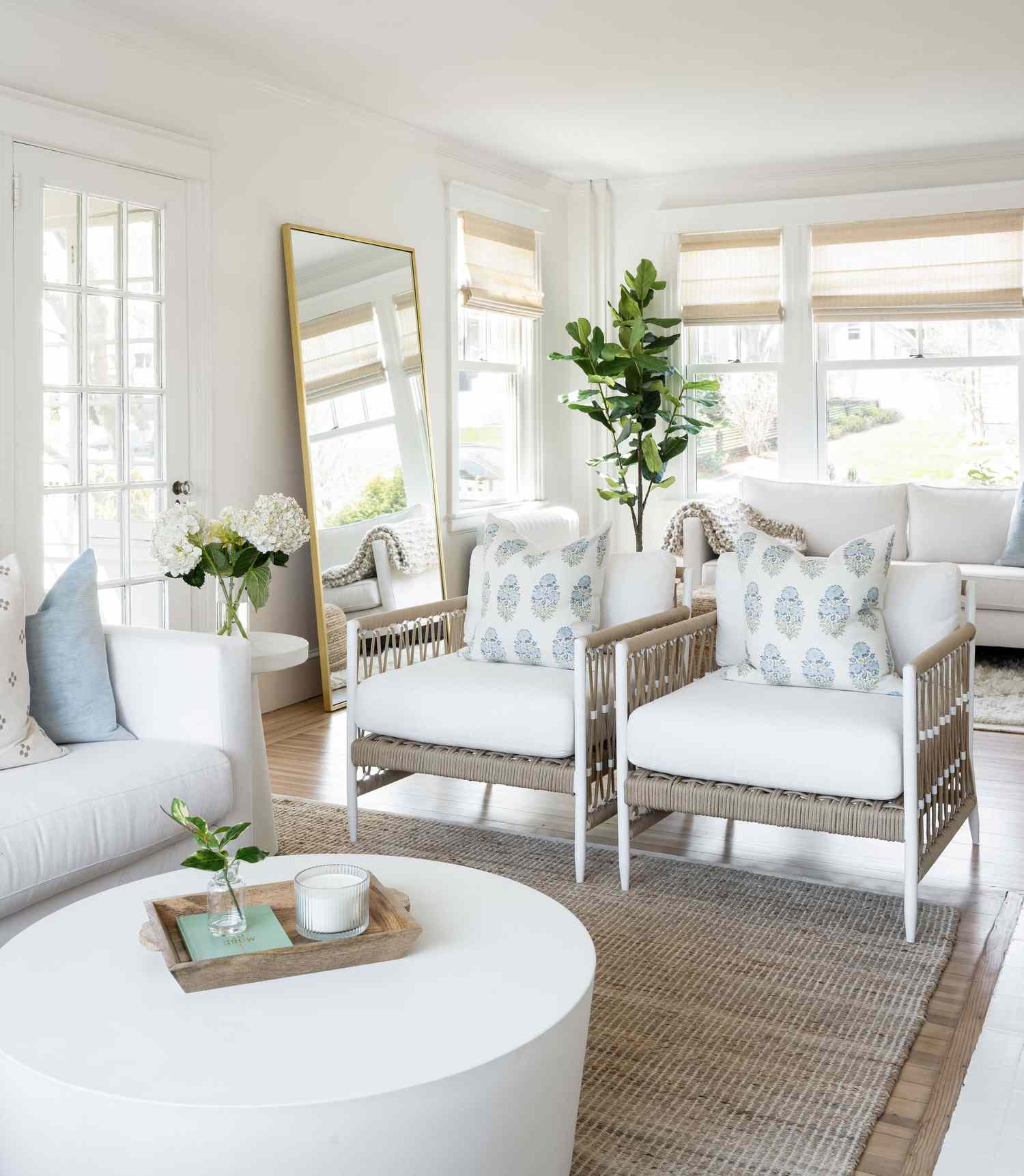 salon cottage côtier