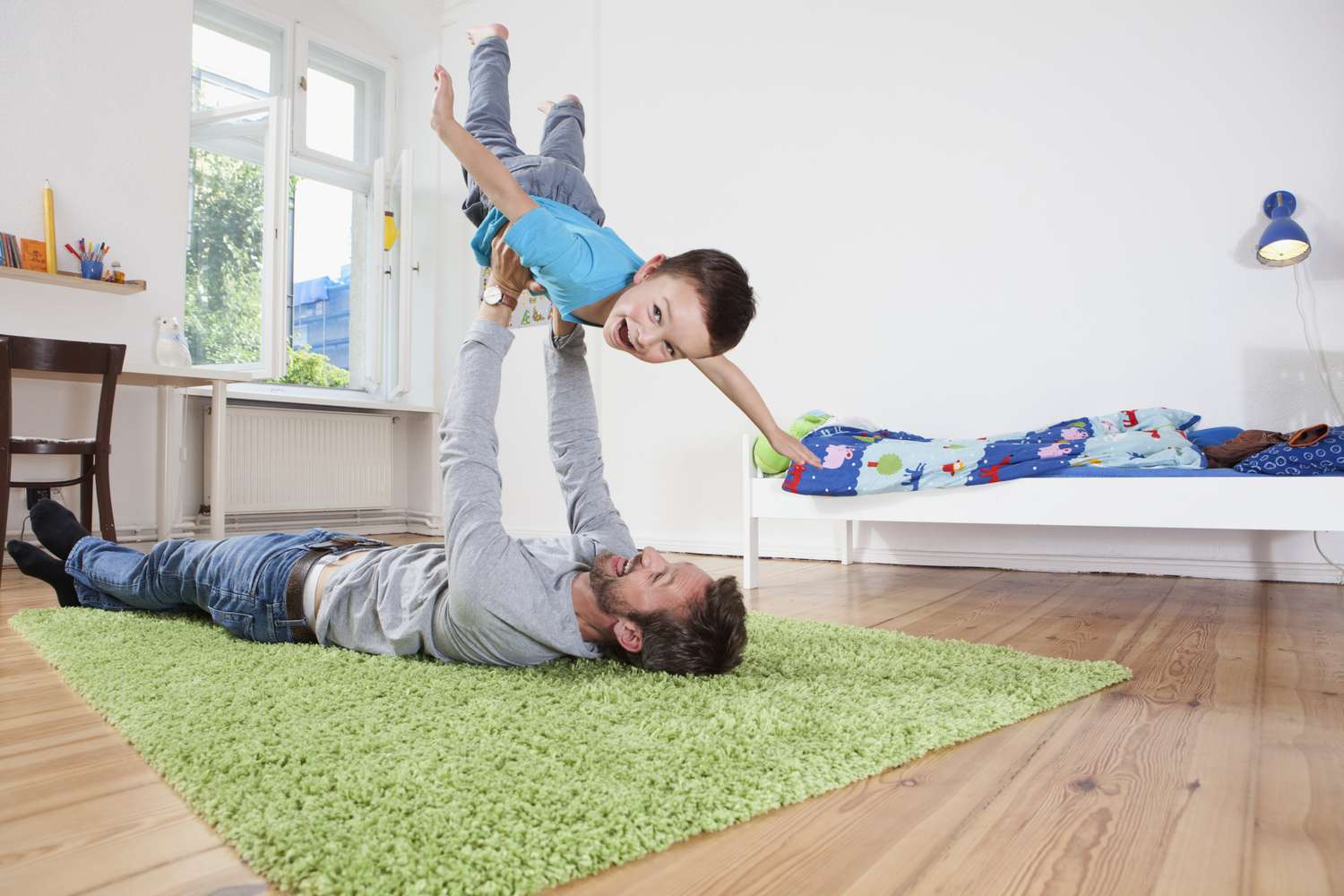 Peinture dans les chambres d'enfants