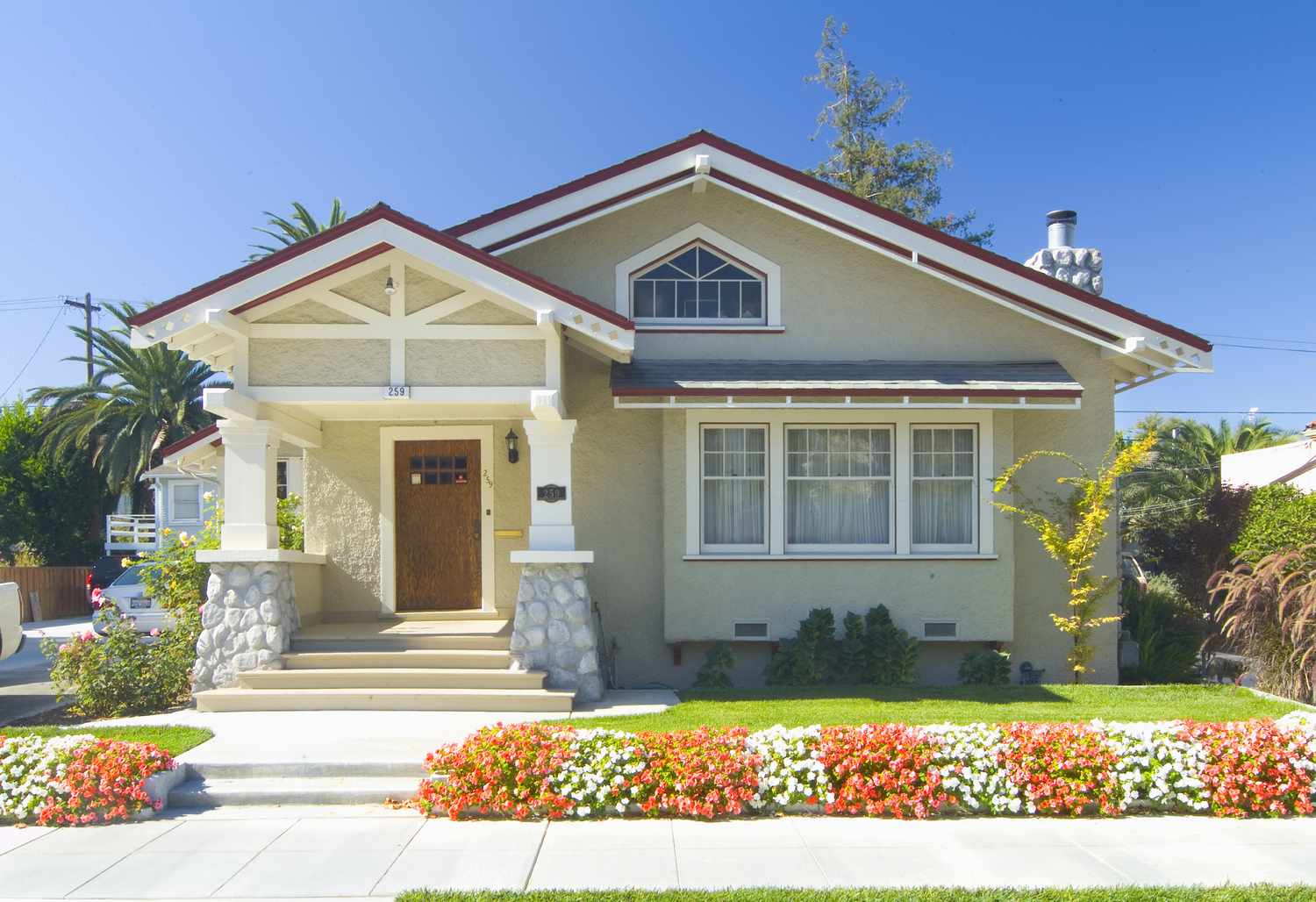 Bungalow de style artisanal