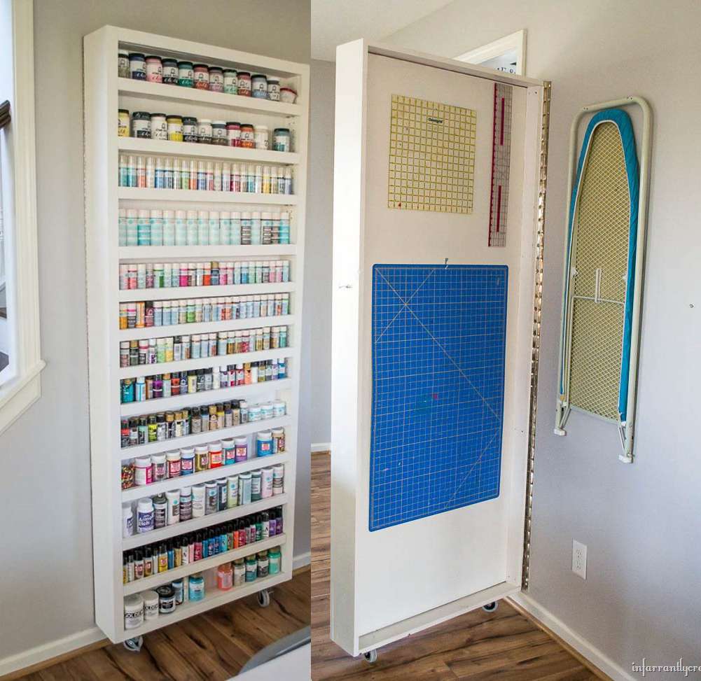 organisateur de bricolage porte