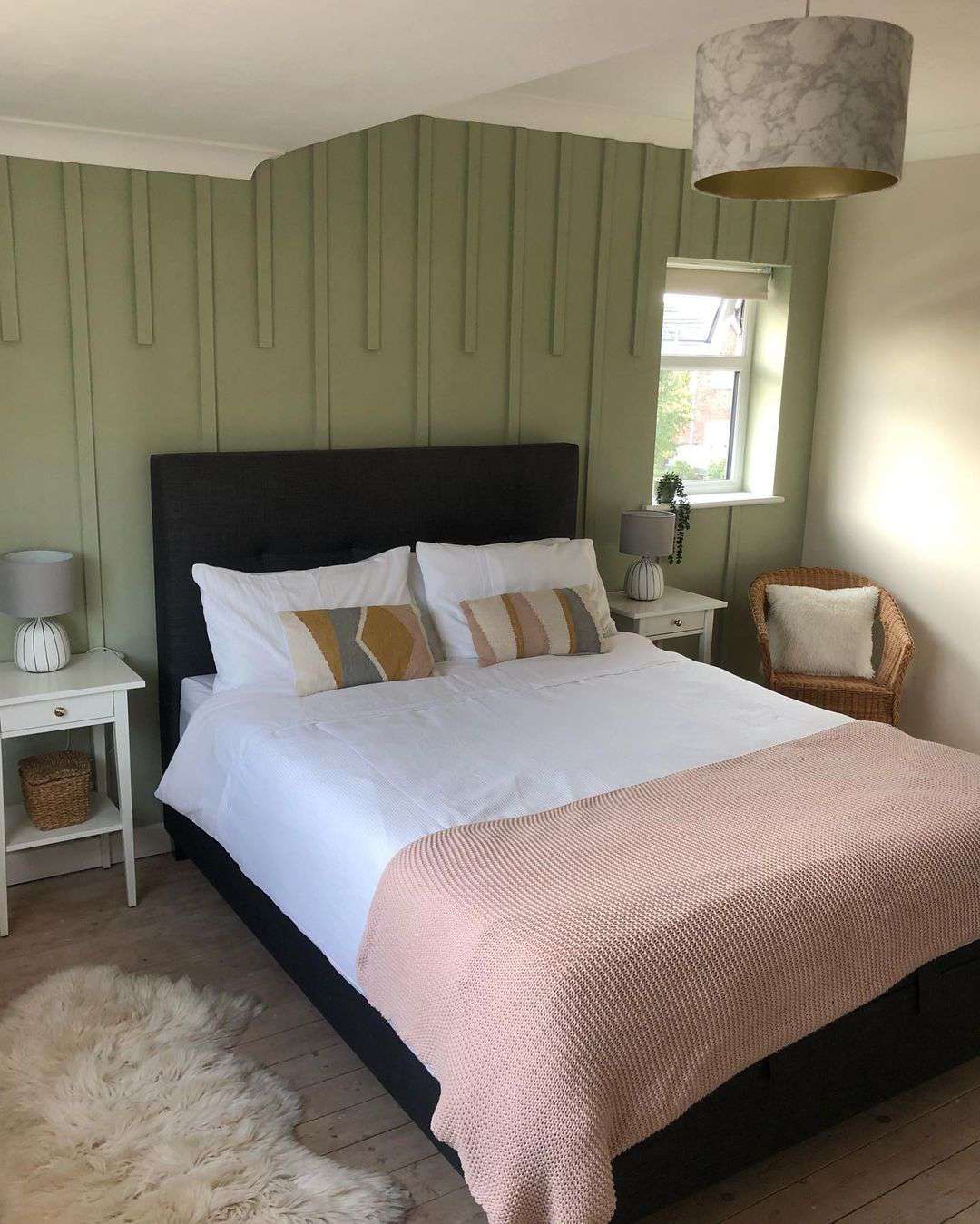 accents douillets pour la chambre à coucher