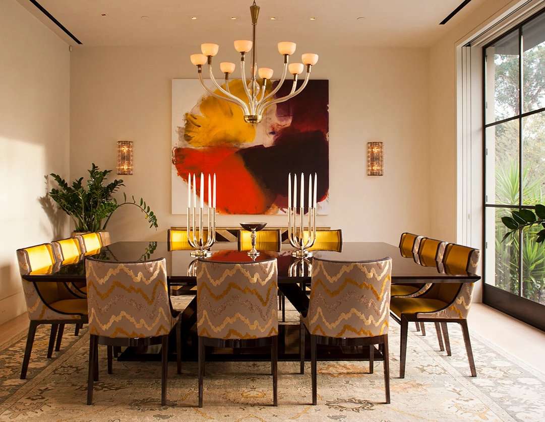 salle à manger de luxe