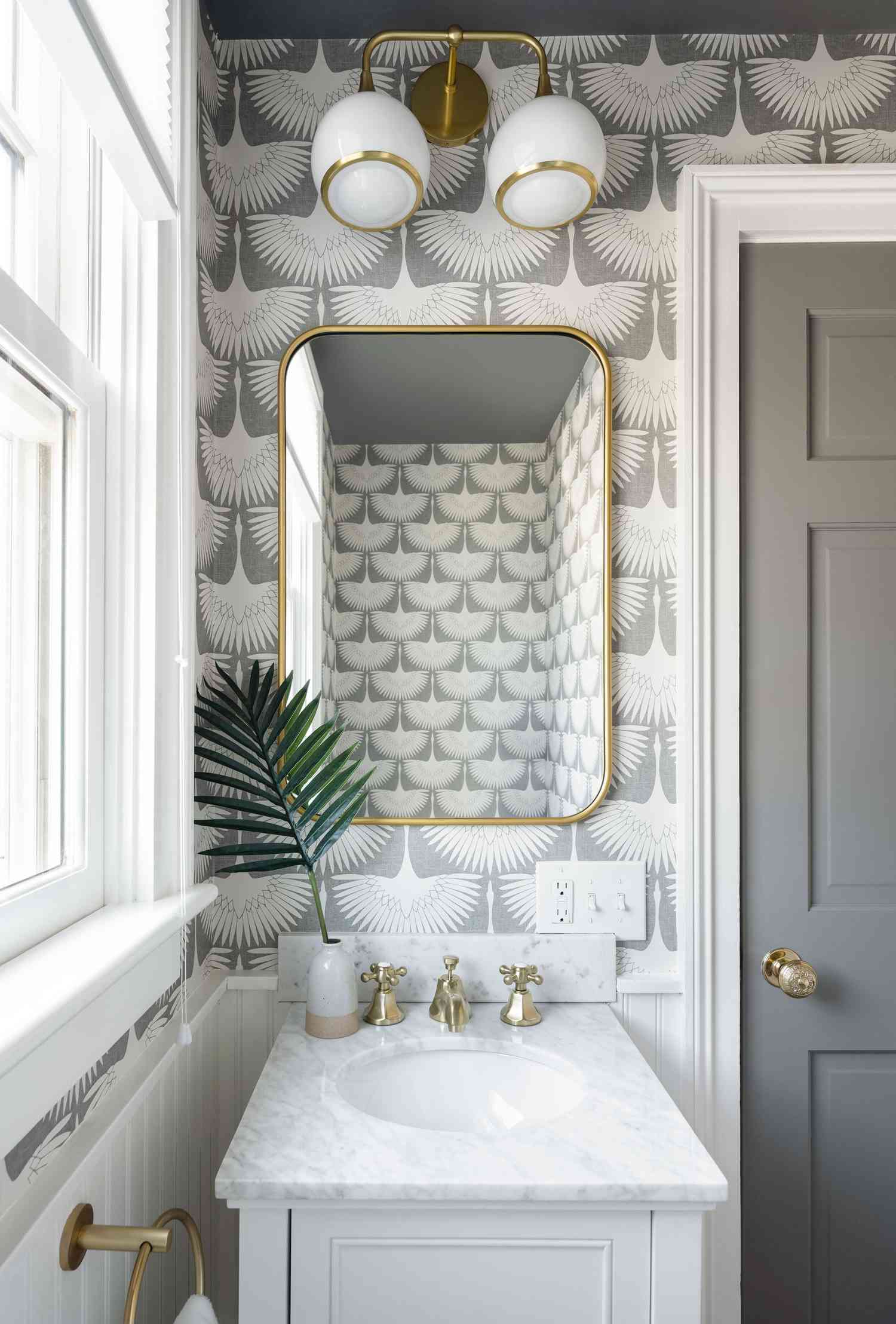 salle d'eau art déco