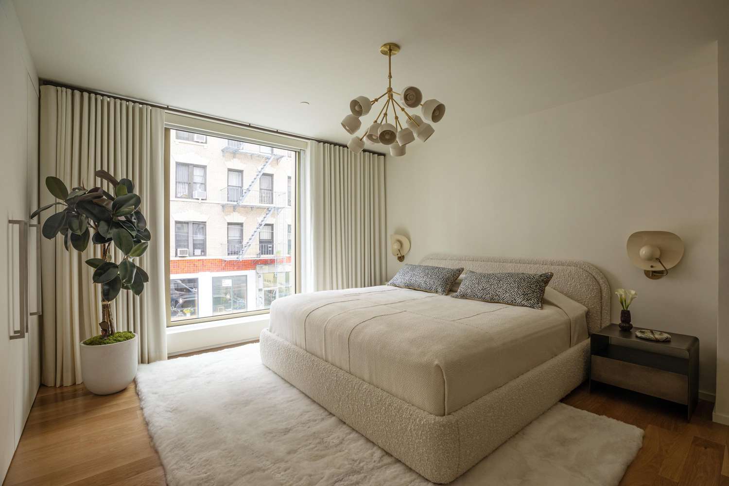 appartement idées de chambres à coucher rideaux d'obscurcissement de la pièce