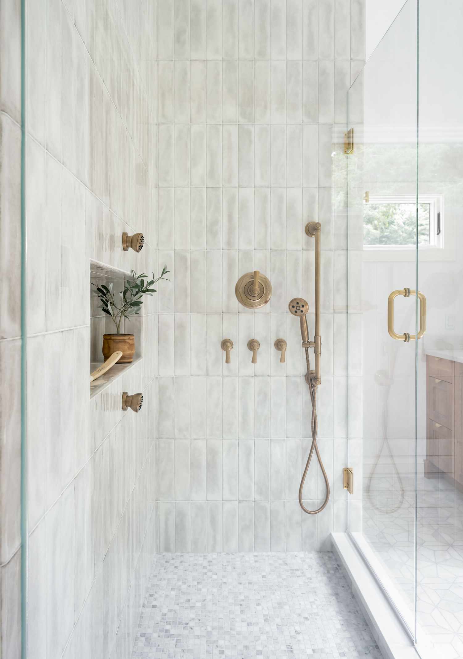idées de carrelage pour douche à l'italienne
