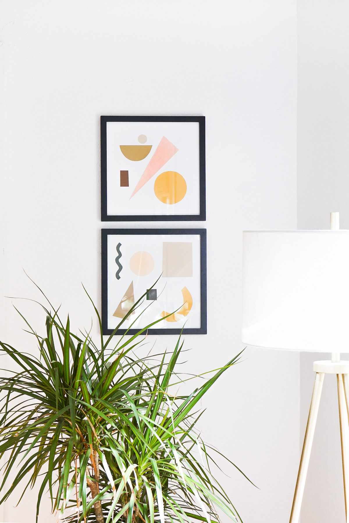 art mural en papier diy