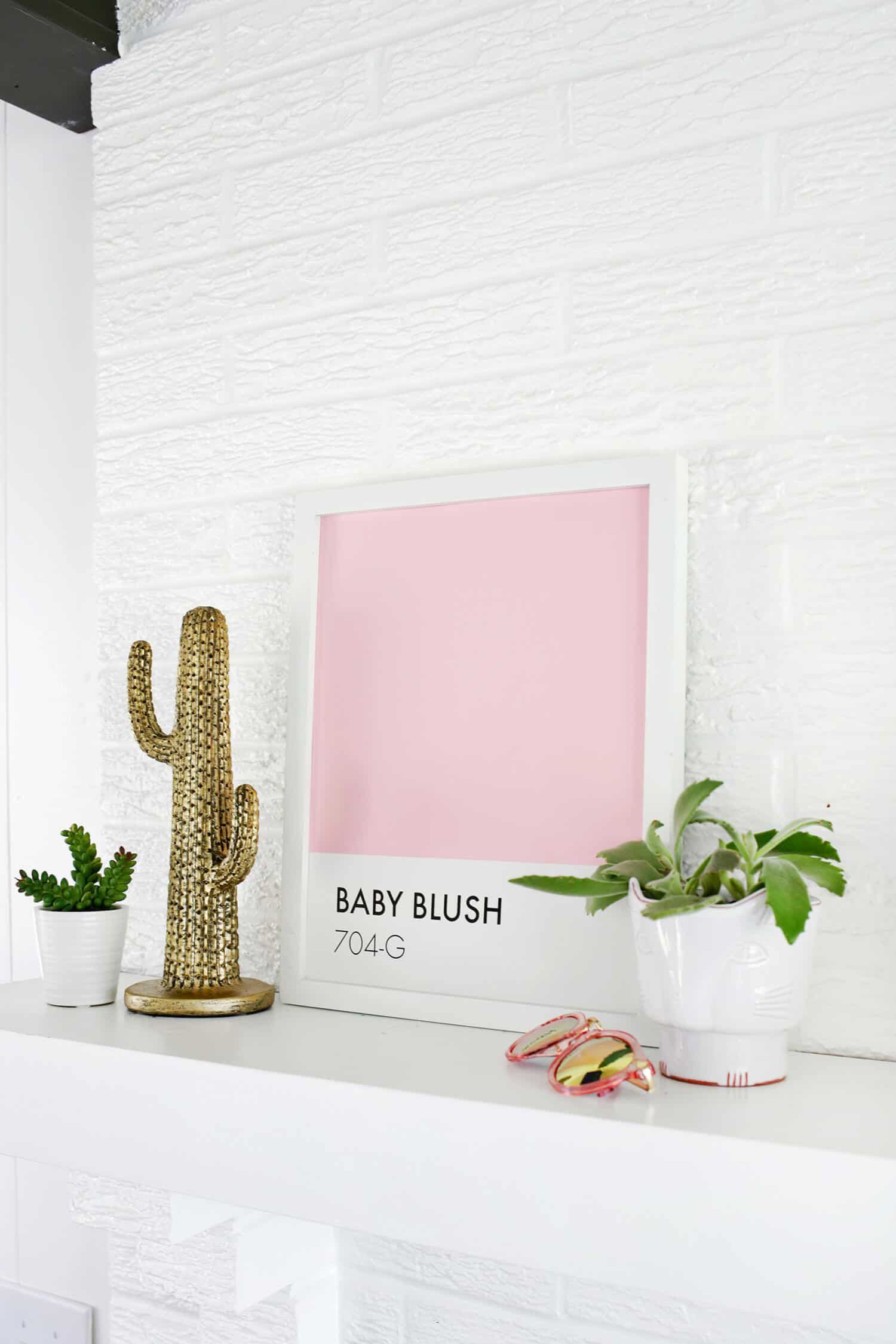 art mural diy paint swatch