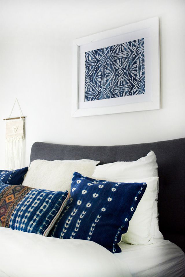 art mural au pochoir diy