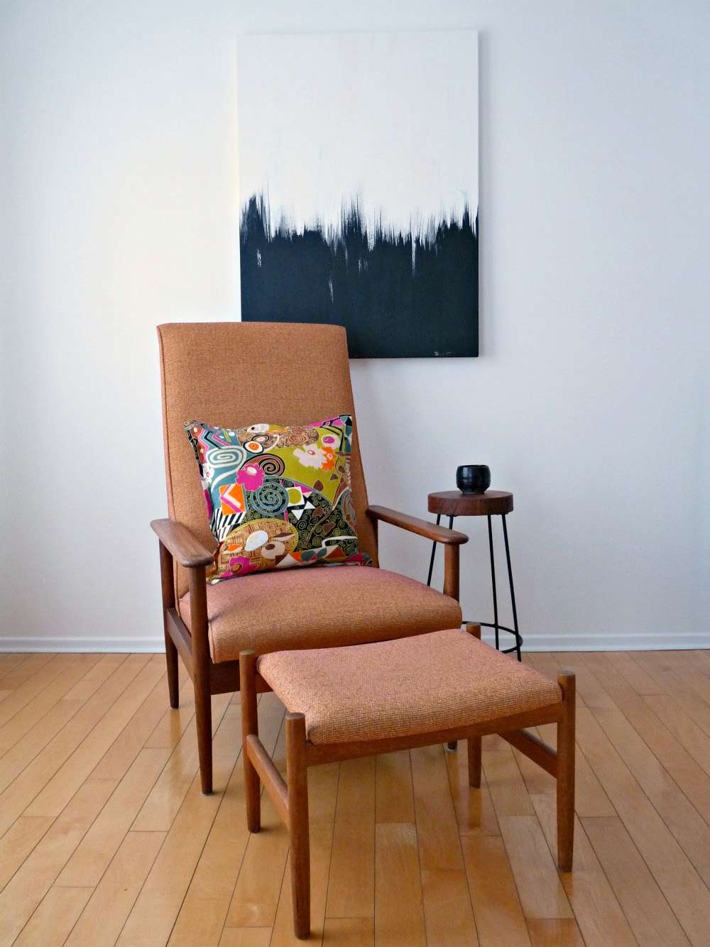art mural peint diy