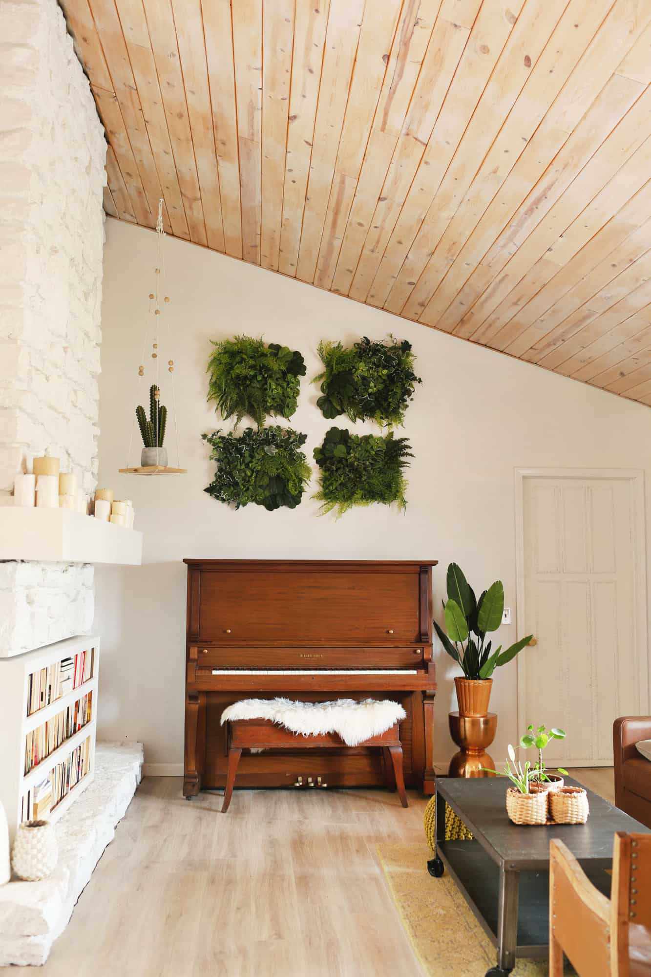 art mural vivant diy