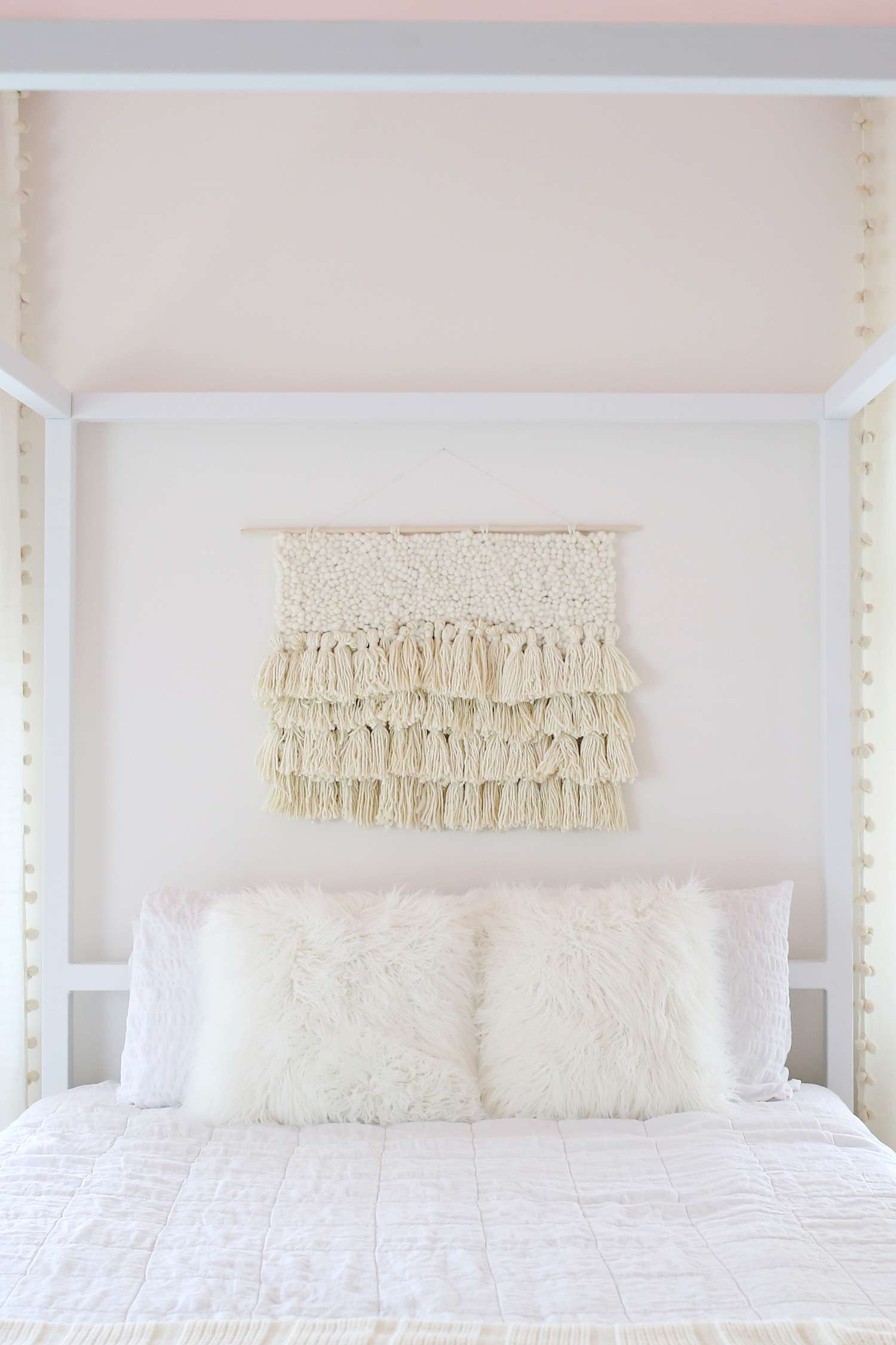 suspension murale boho-style diy