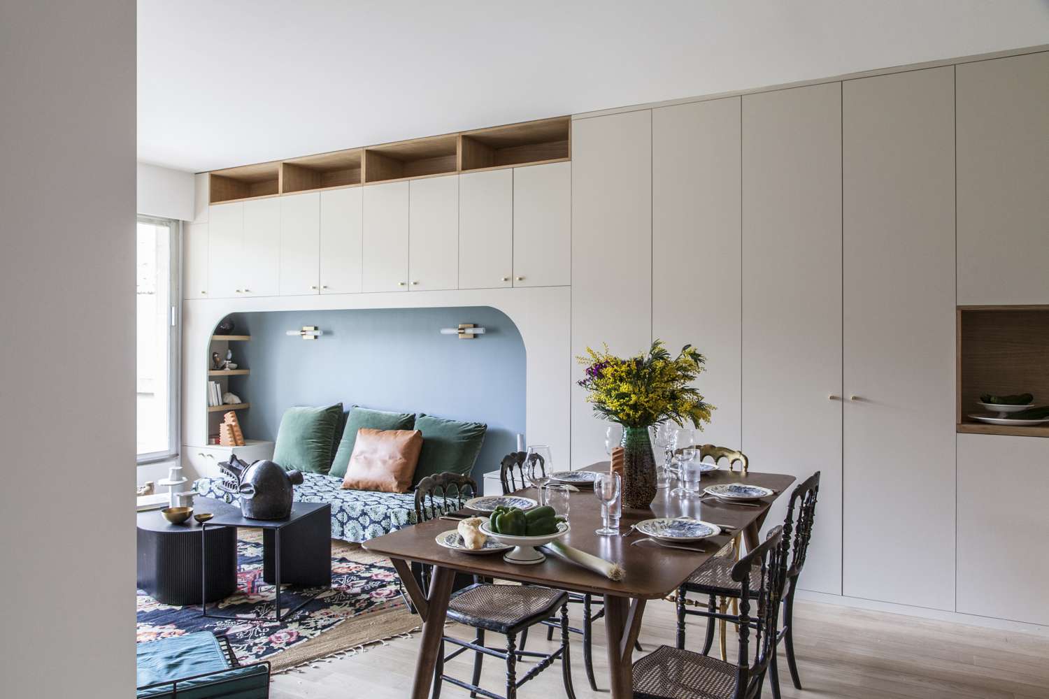 Salon et salle à manger combinés