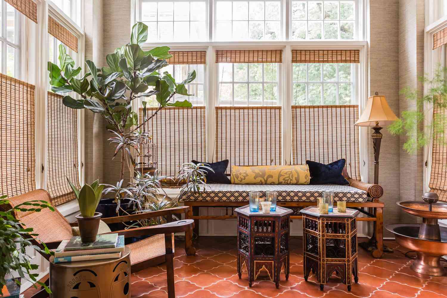 Salle de bronzage d'influence espagnole et marocaine