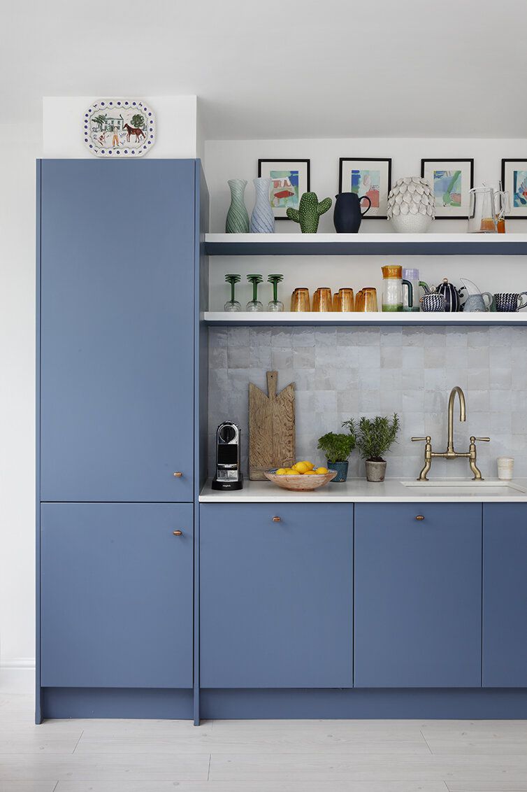 idées de décoration pour les étagères de cuisine ouverte