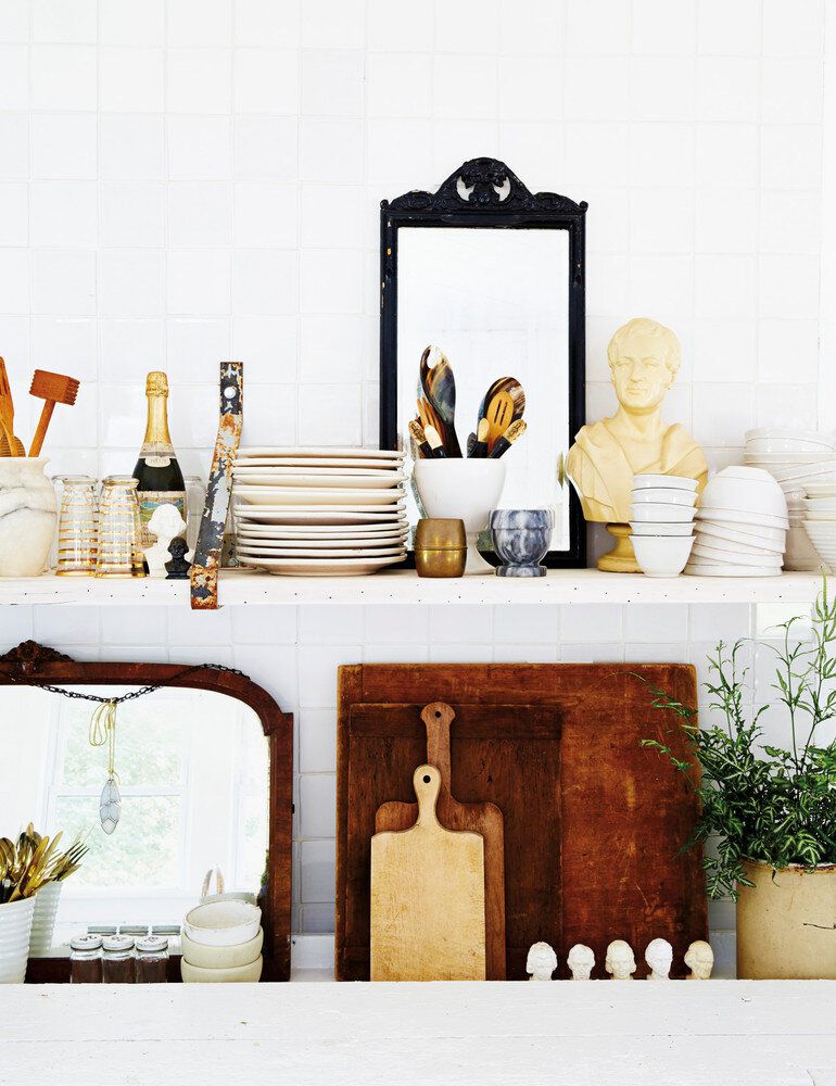 idées de décoration de cuisine éclectique
