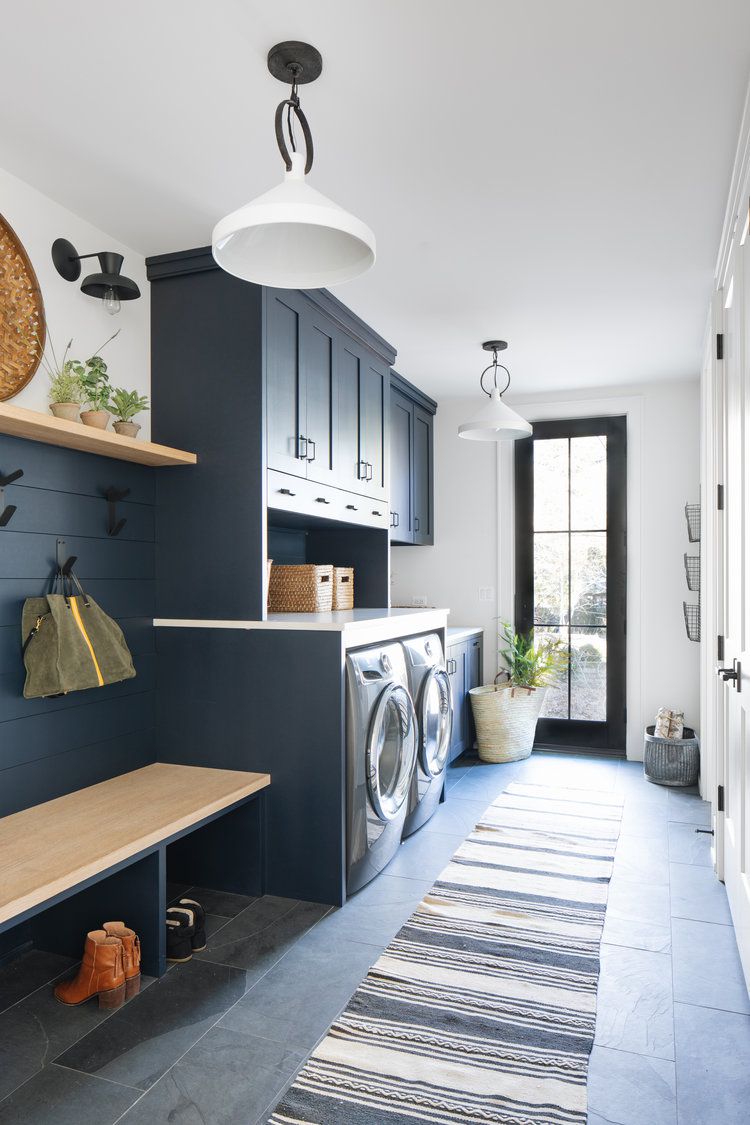 combo mudroom buanderie