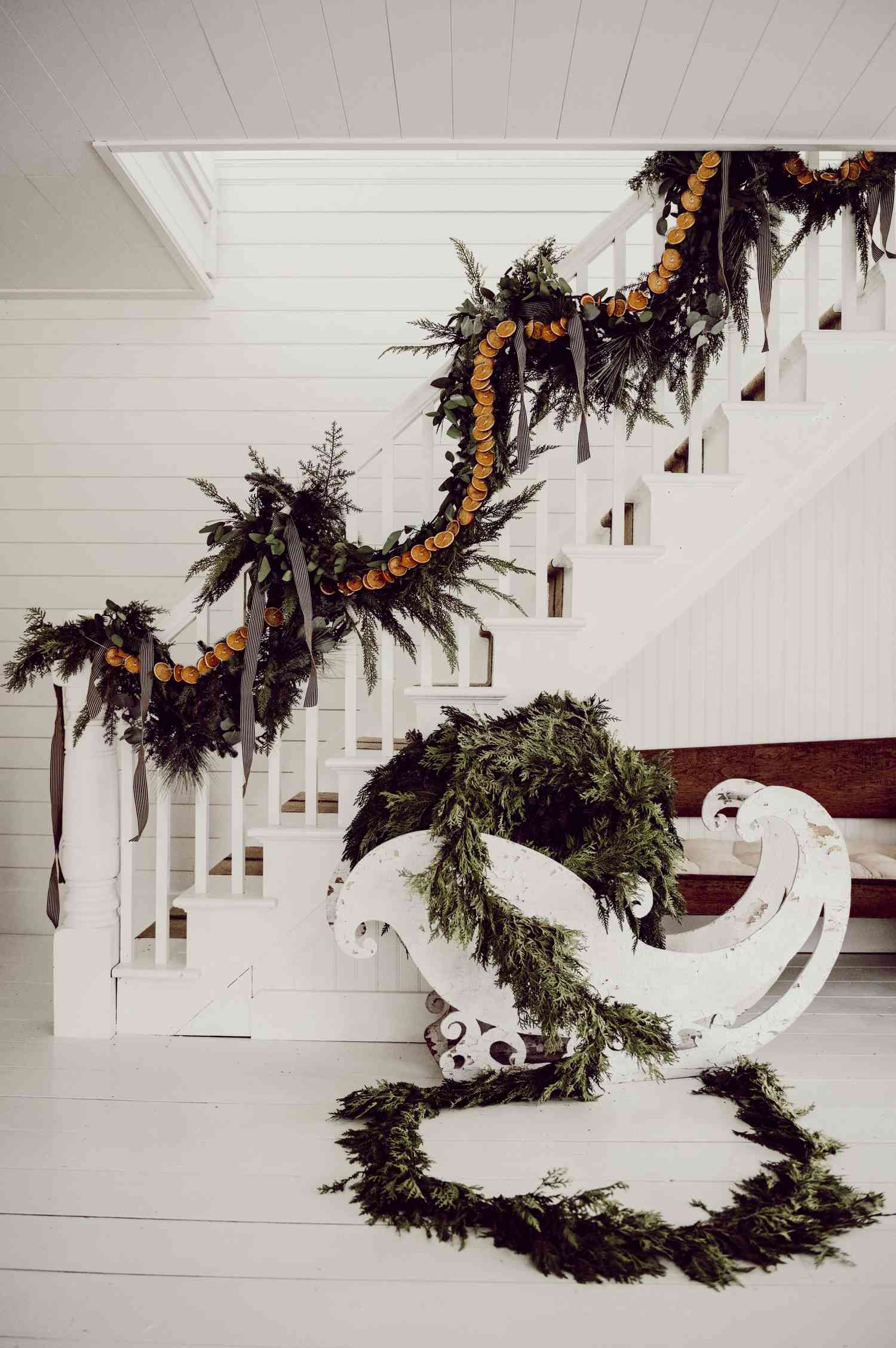 idées de décoration de couloir pour Noël