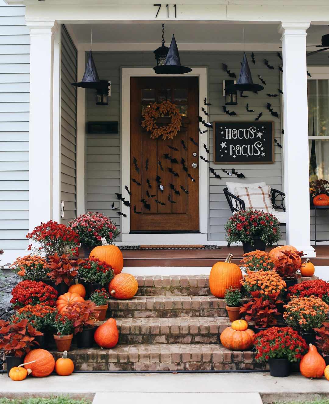 Décoration d'automne Hocus pocus